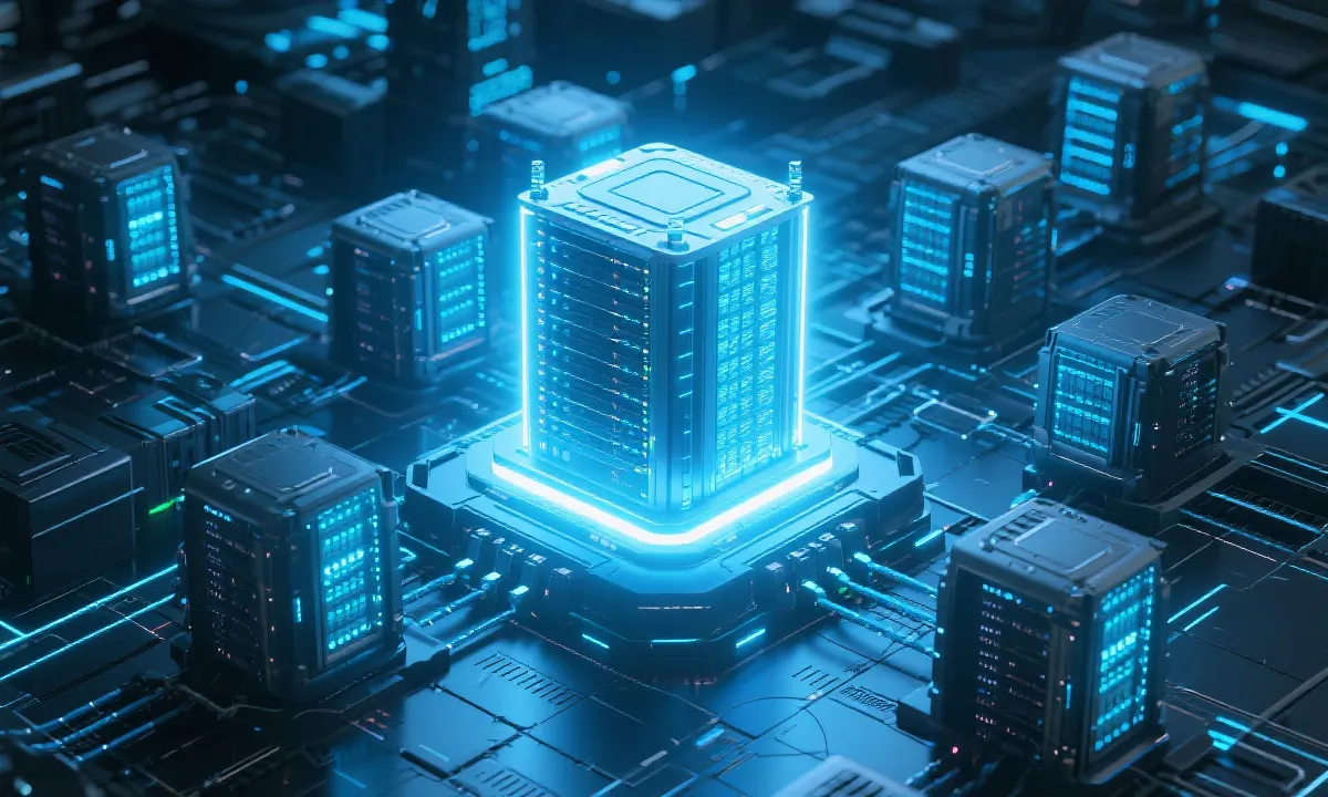 技术与网络优化的示意图